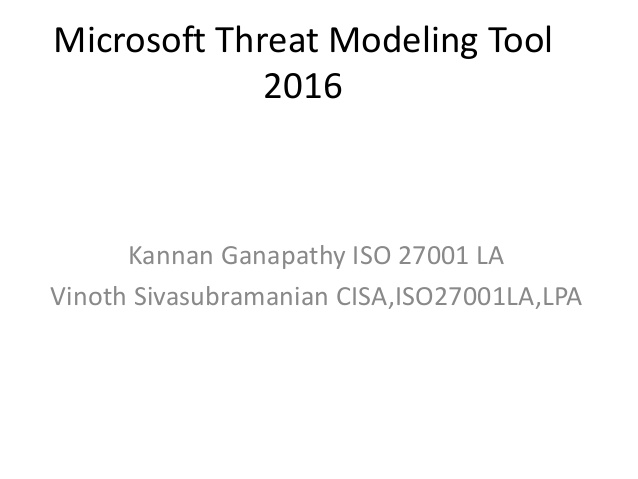 how to use threat modeling tool microsoft